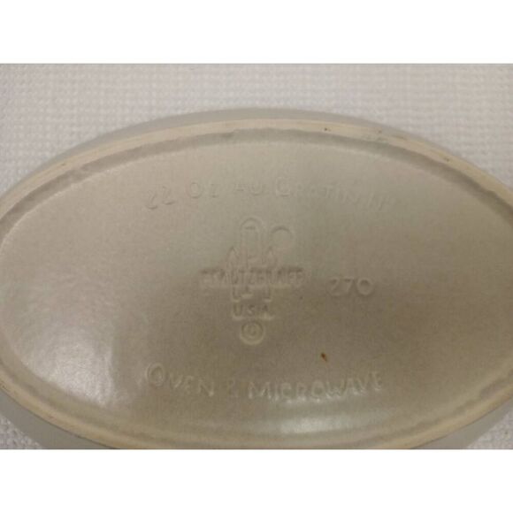 Pfaltzgraff Yorktown blue au gratin casserole dish # 270 - Picture 4 of 6